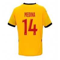 Moški Nogometni dresi RC Lens Facundo Medina #14 Domači 2024-25 Kratek Rokav